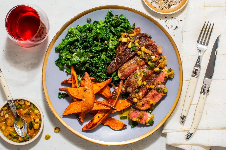 Steak and Sweet Potato